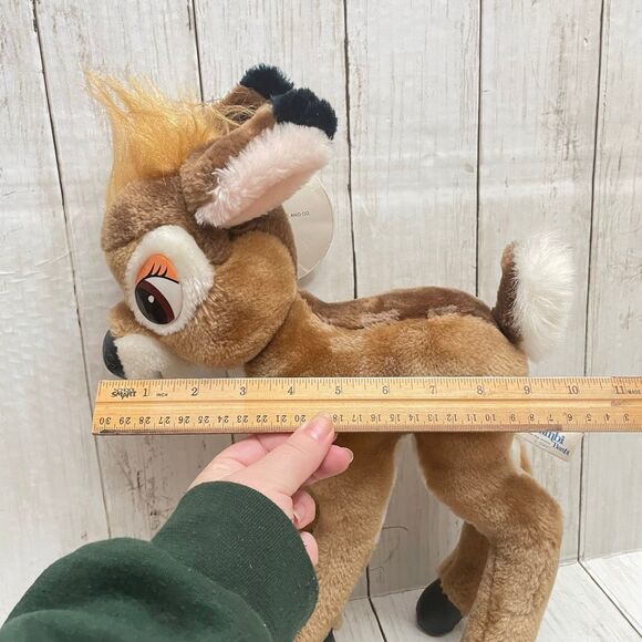 Authentic Vintage Stuffed Animal Plush Toy BAMBI Disney Park Sears Roebuck, & Co - Picture 10 of 12